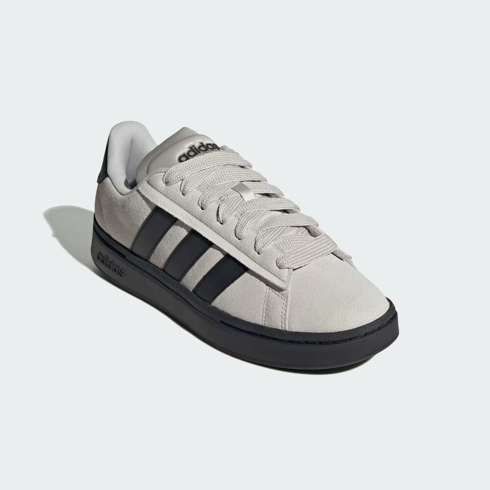 Adidas Casual Suede Sneaker Shoes Men's Grand Court Alpha 00s Grey, Black